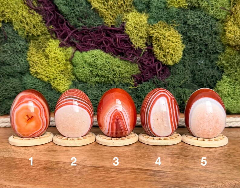 Carnelian Crystal Eggs 画像 2