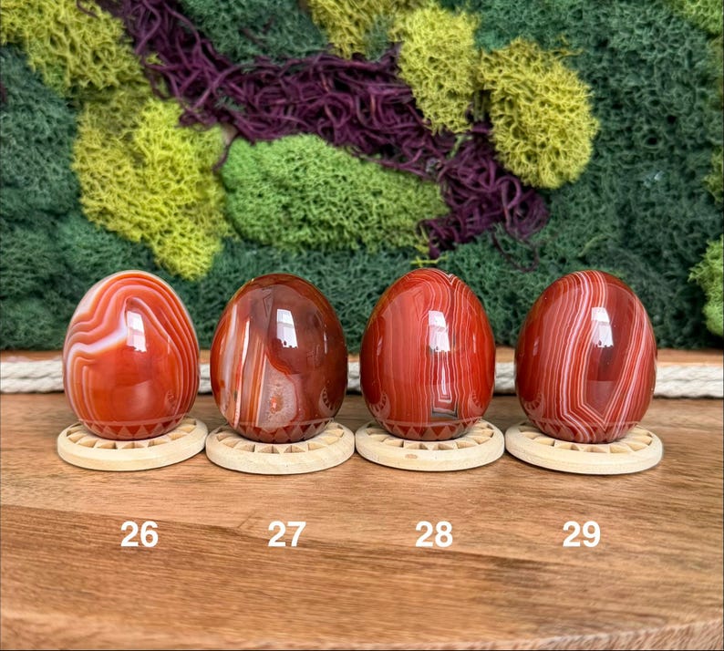 Carnelian Crystal Eggs 画像 13