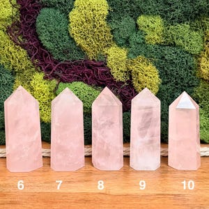 Rose Quartz Crystal Towers 画像 6