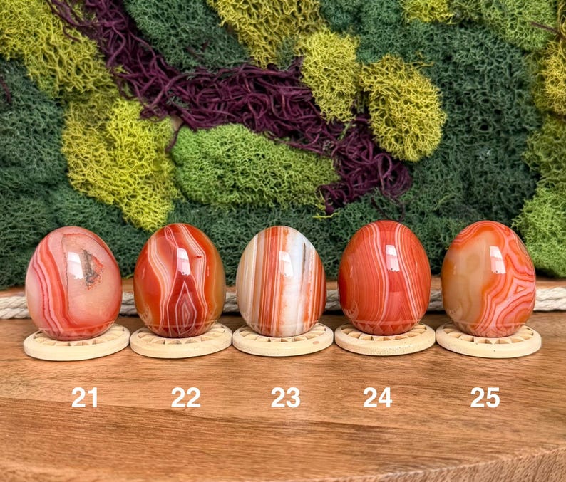 Carnelian Crystal Eggs 画像 11