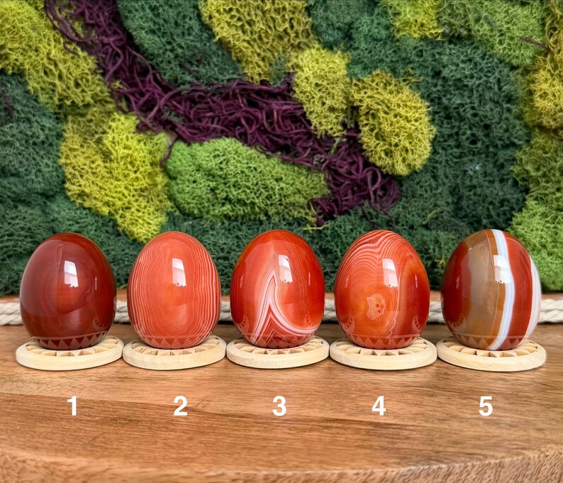 Carnelian Crystal Eggs 画像 3