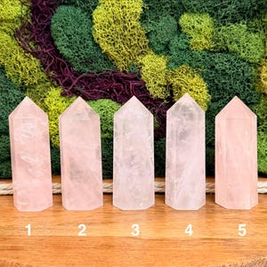 Rose Quartz Crystal Towers 画像 4