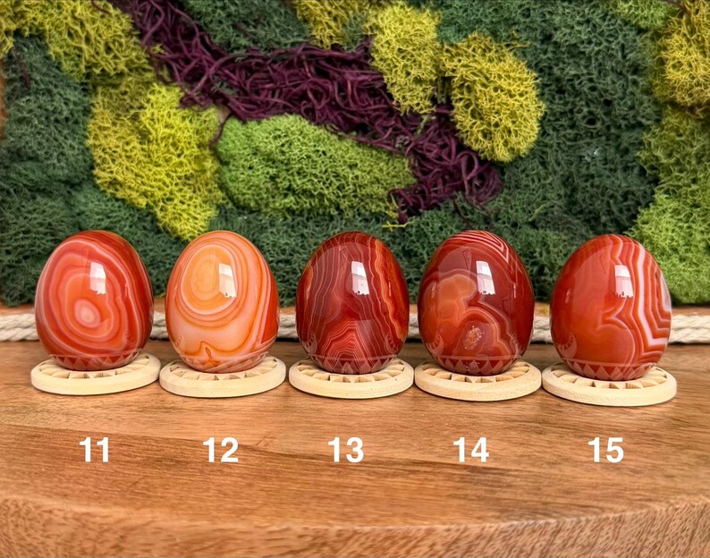 Carnelian Crystal Eggs 画像 7