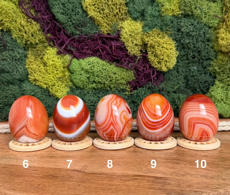 Carnelian Crystal Eggs 画像 4