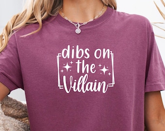 Comfort Colors Dark Romance Shirt, Villain Era Tee