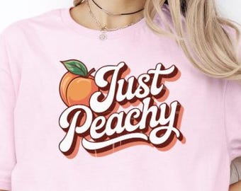 Peach Shirt, Just Peachy Summer, Unisex Shirt