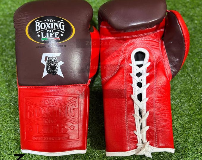 Custom Canelo No Boxing No Life Gloves Real Cowhide leather Gift for him