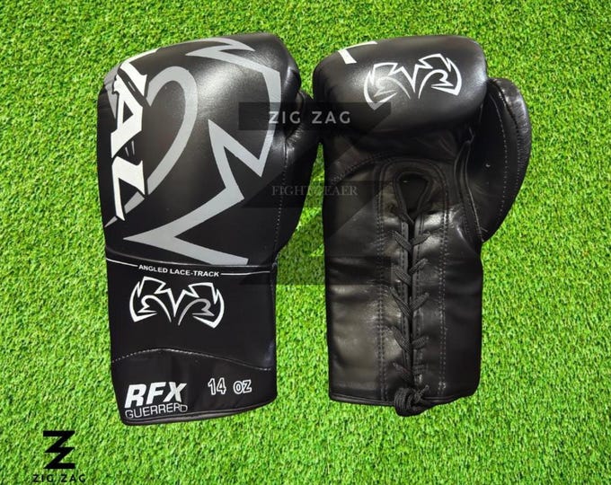 Rival RFX-Guerrero Boxing Gloves – Real Cowhide Leather Lace-Up Sparring & Training Gloves