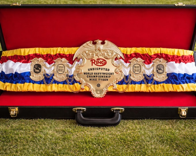 Ring Magazine Undisputed Boxing Championship Title Belt
