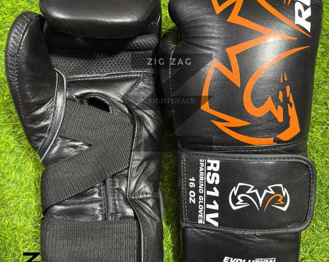 Rival Evolution Sparring Gloves, Handmade Original Leather Boxing Gloves