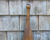 Antique Indian exercise club - ta