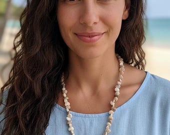 Handgemaakte schelpketting