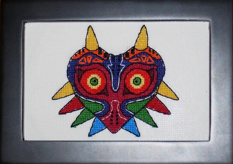 Legend of Zelda Majora's Mask Cross Stitch Pattern Etsy