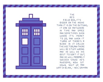 Cita de Neil Gaiman - Tardis