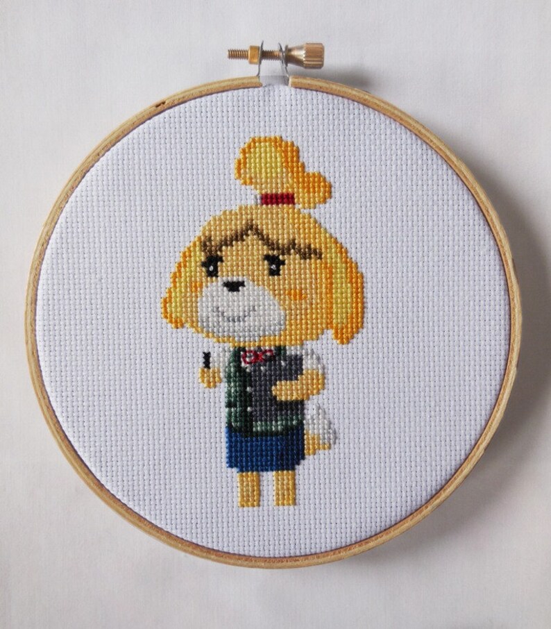 Animal Crossing Modèle de point de croix d'Isabelle image 2