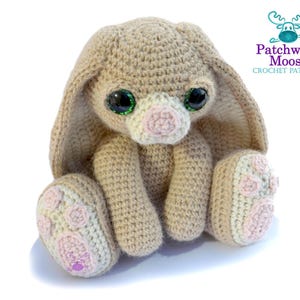 Bunny Rabbit Amigurumi Crochet Pattern PDF Instant Download - Benedict