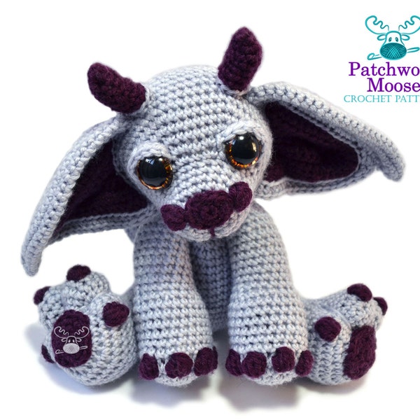 Gargoyle Crochet Pattern PDF Instant Download - Merlin