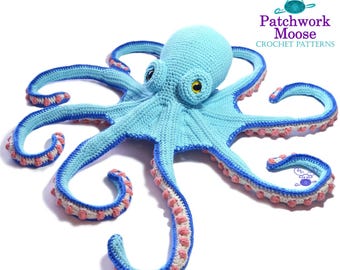 Octopus Crochet Pattern PDF Instant Download - Claude