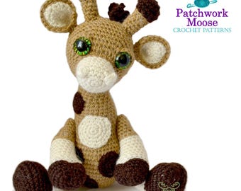Giraffe Amigurumi Crochet Pattern PDF Instant Download - Clarence