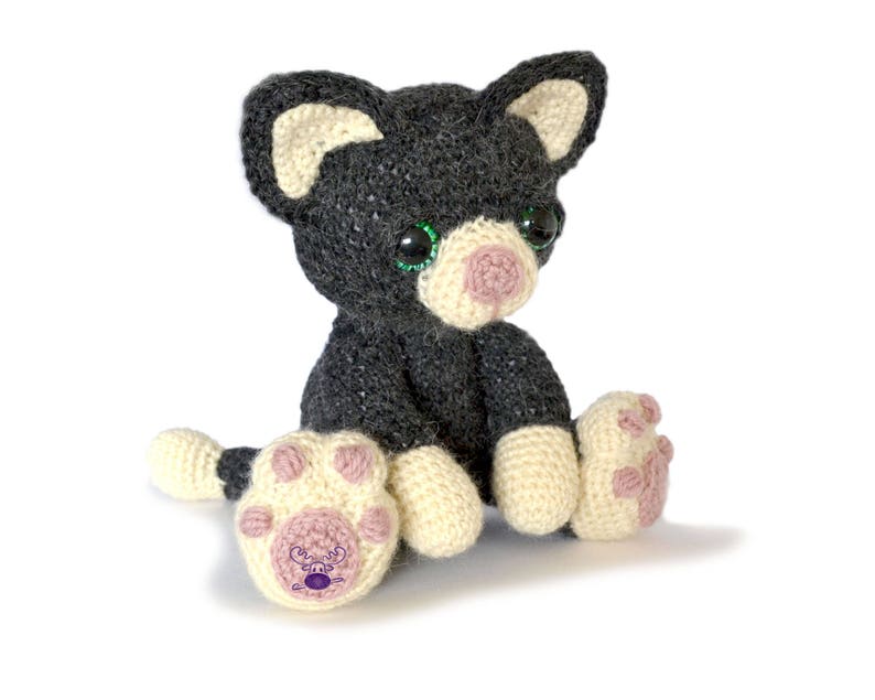 Kitten Cat Amigurumi Crochet Pattern PDF Instant Download Charlie image 2