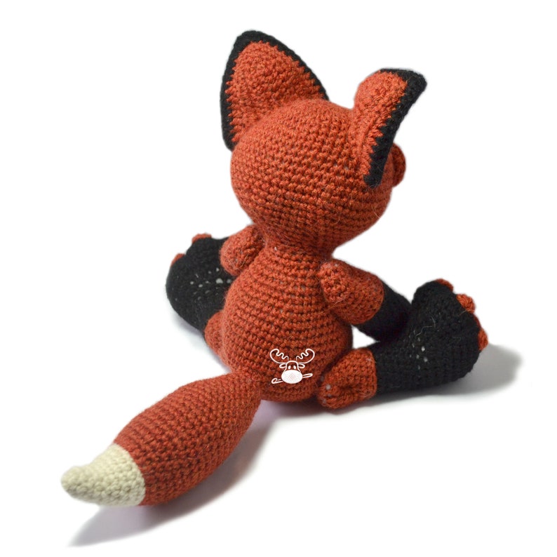 Fox Amigurumi Crochet Pattern PDF Instant Download Hartley image 5