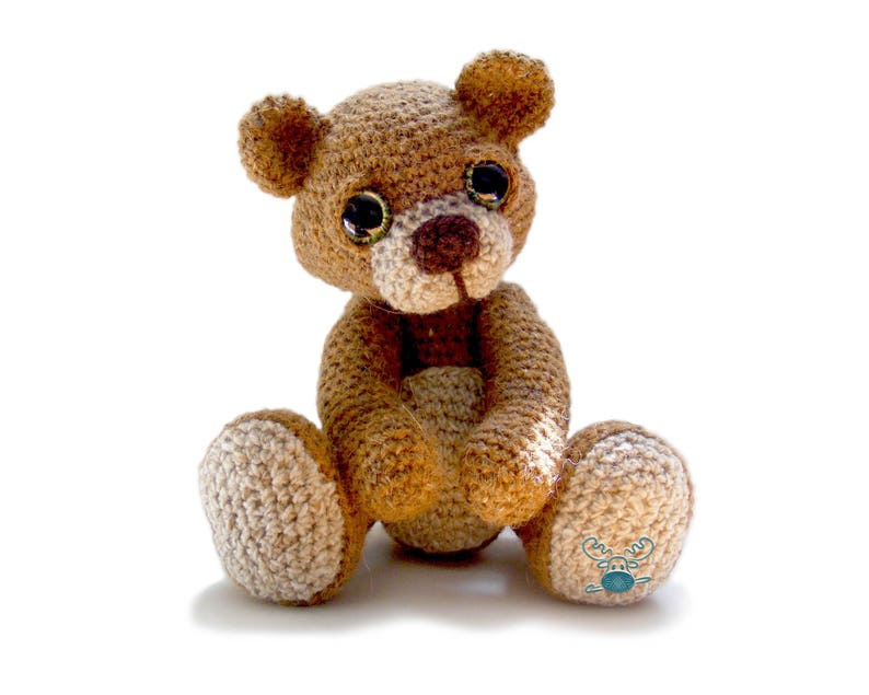 Teddy Bear Amigurumi Crochet Pattern PDF instant Download Theo image 4