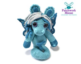 Kelpie Water horse Crochet Pattern PDF Instant Download - Ariadne