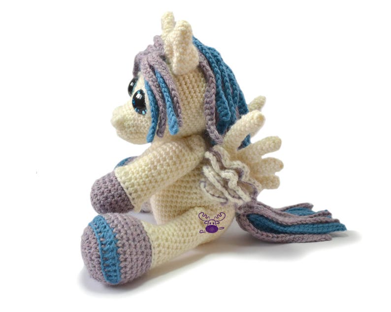 Pony, Pegasus and Unicorn Crochet Pattern PDF Bundle Penny, Perdita and Irma image 7