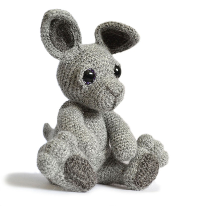 Kangaroo Amigurumi Crochet Pattern PDF Instant Download Evie image 2