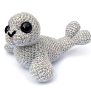 Seal Amigurumi Crochet Pattern PDF Instant Download Sable image 3