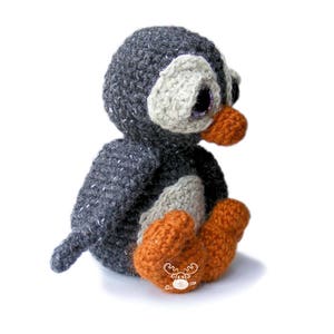 Penguin Amigurumi Crochet Pattern PDF Instant Download Wilbur image 2