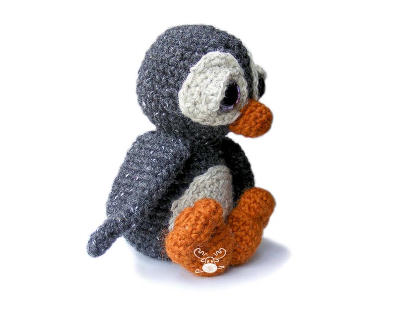 Penguin Amigurumi Crochet Pattern PDF Instant Download Wilbur image 2