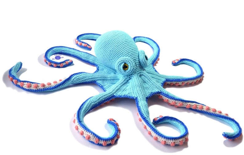 Octopus Crochet Pattern PDF Instant Download Claude image 4