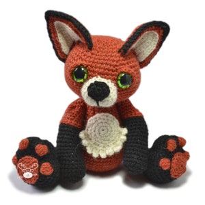 Fox Amigurumi Crochet Pattern PDF Instant Download Hartley image 2