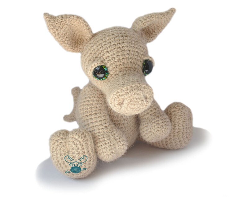 Pig Amigurumi Crochet Pattern PDF Instant Download Herbie image 6