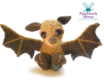 Bat Amigurumi Crochet Pattern PDF Instant Download - Otis
