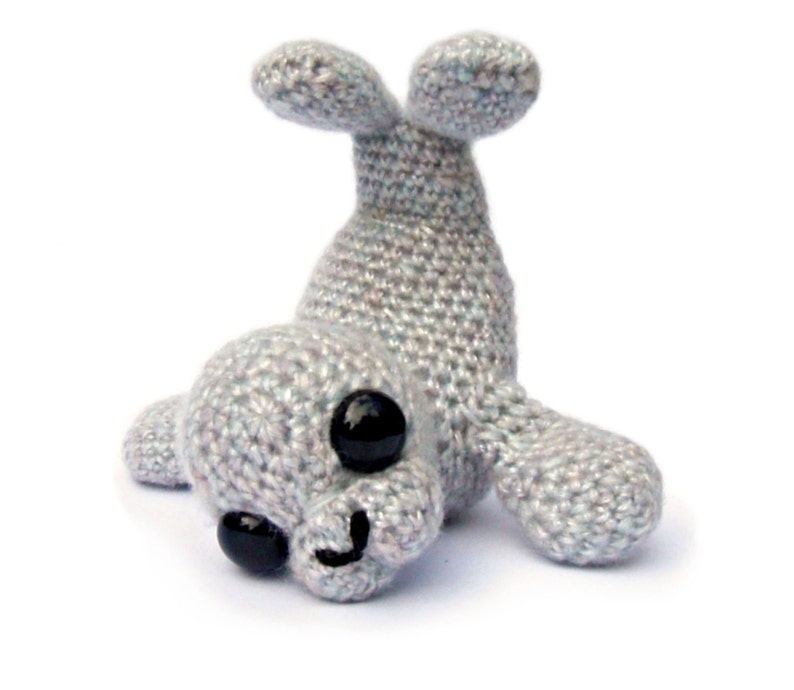 Seal Amigurumi Crochet Pattern PDF Instant Download Sable image 1