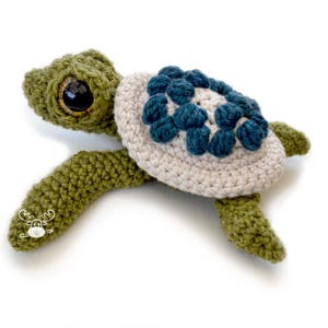 Amigurumi Sea Turtle Crochet Pattern PDF Instant Download Ernest - Etsy ...