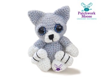 Kitten Cat Amigurumi Crochet Pattern PDF Instant Download - Bracken