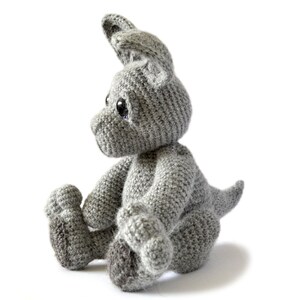 Kangaroo Amigurumi Crochet Pattern PDF Instant Download Evie image 4