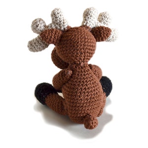 Moose Amigurumi Crochet Pattern PDF Instant Download Mostyn imagem 5