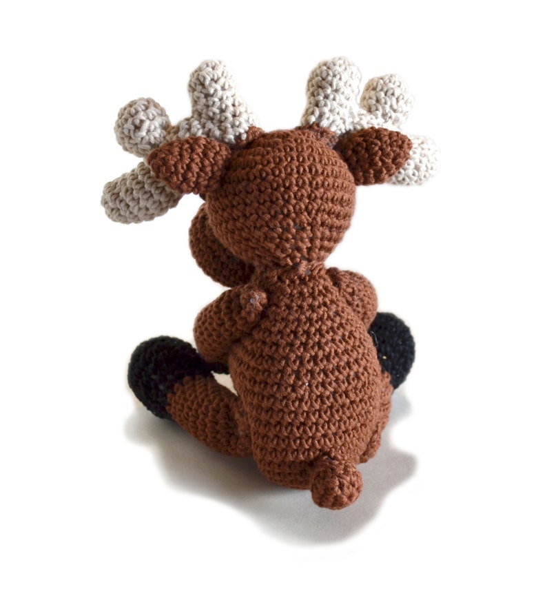 Moose Amigurumi Crochet Pattern PDF Instant Download Mostyn image 5