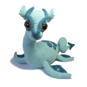 Loch Ness Monster Crochet Pattern PDF Instant Download Nessie image 2