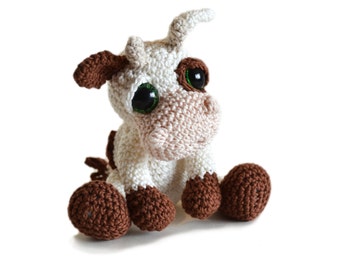 Amigurumi Cow Crochet Pattern PDF Instant Download - Mable