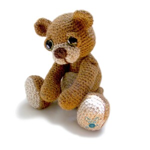 Teddy Bear Amigurumi Crochet Pattern PDF instant Download Theo image 6