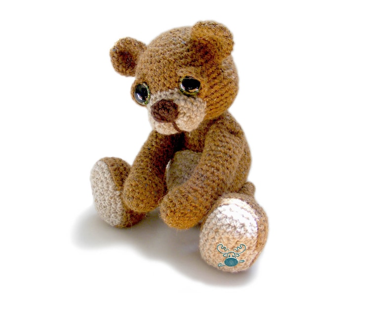 Teddy Bear Amigurumi Crochet Pattern PDF instant Download Theo image 6