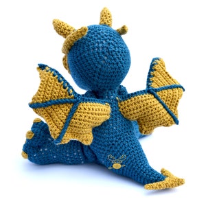Dragon Amigurumi Crochet Pattern PDF Instant Download Clancy image 7