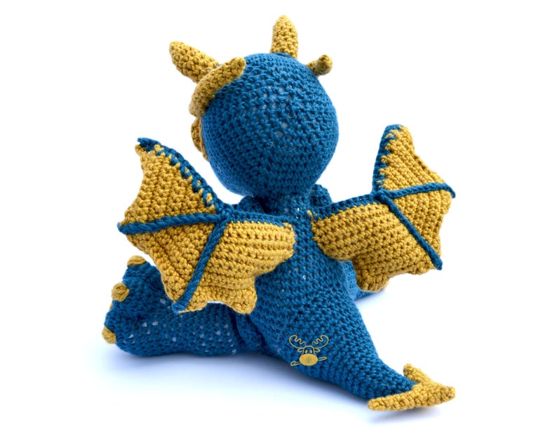 Dragon Amigurumi Crochet Pattern PDF Instant Download Clancy image 7