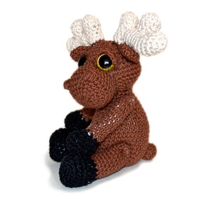 Moose Amigurumi Crochet Pattern PDF Instant Download Mostyn imagem 3