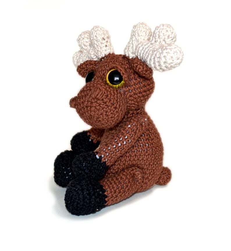 Moose Amigurumi Crochet Pattern PDF Instant Download Mostyn image 3